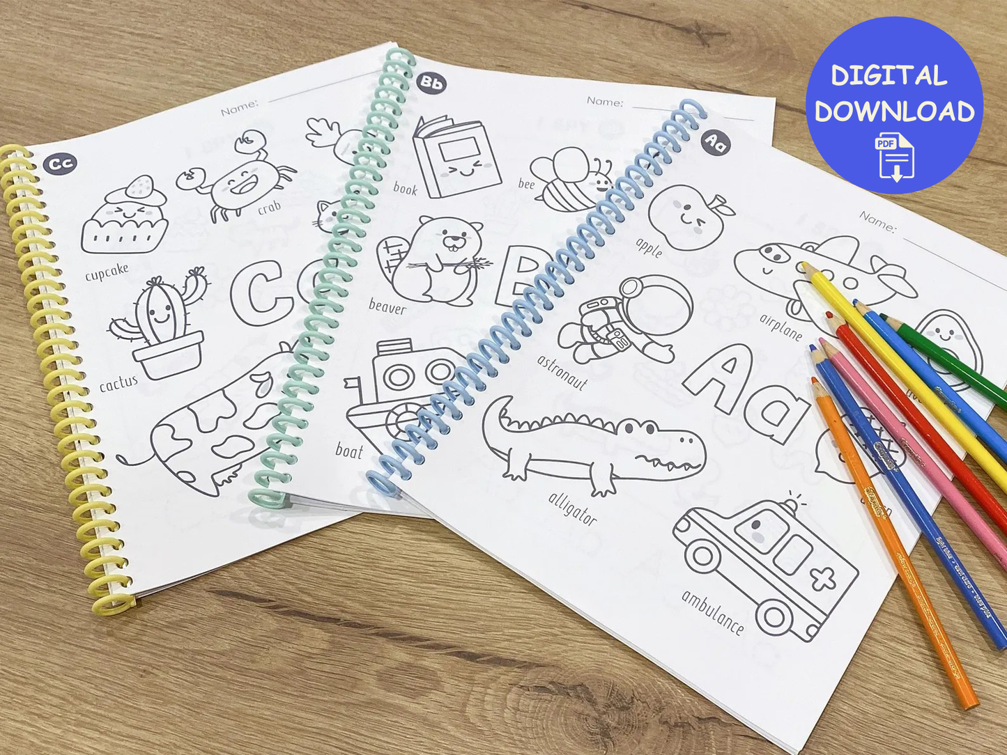 A–Z Letter of the Week | Printable Learning Pack – Print & Play