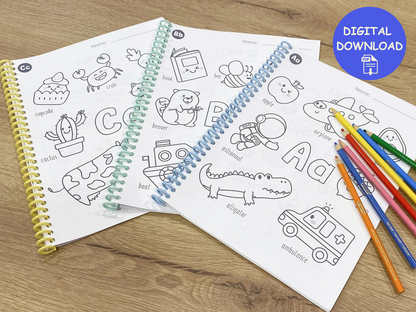 A–Z Letter of the Week | Printable Learning Pack – Print & Play