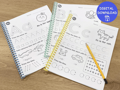 A–Z Letter of the Week | Printable Learning Pack – Print & Play