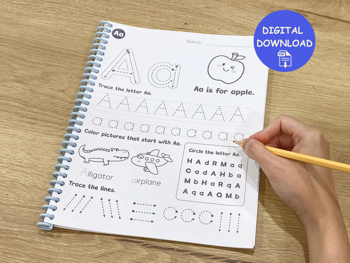 A–Z Letter of the Week | Printable Learning Pack – Print & Play