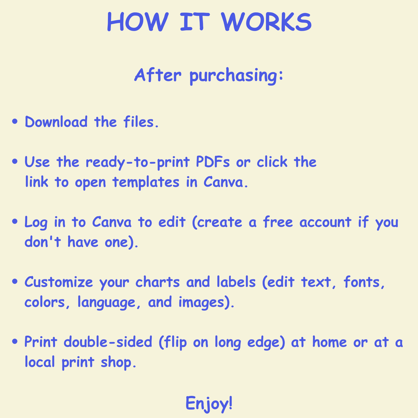 SmartRoutine | Editable Kids Daily Routine & Chore Flip Chart - JollyPrinty