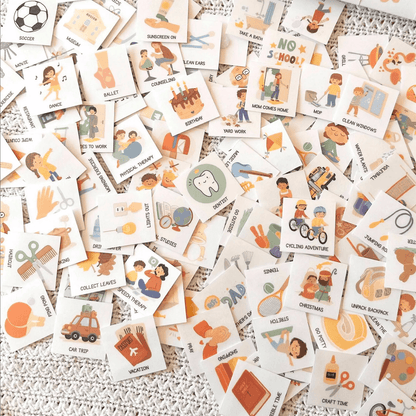 SmartRoutine | Editable Kids Daily Routine & Chore Flip Chart